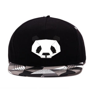 fashionspring and summer lovers baseball cap hip-hop hat male Ms. cute panda zebra rubber hatsnapback Flat-brimmed hat - foxberryparkproducts