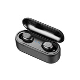 New F9 Wireless Headphones Bluetooth 5.0 Earphone TWS HIFI Mini In-ear Sports Running Headset Support iOS/Android Phones HD Call - foxberryparkproducts