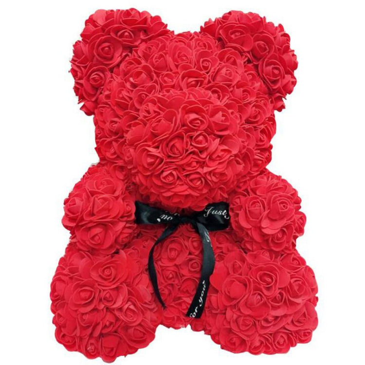 Red Rose Teddy Bear - foxberryparkproducts