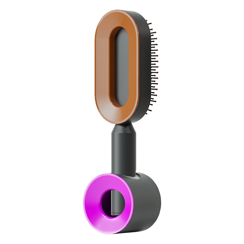 Self Cleaning Hair Brush For Women - foxberryparkproducts