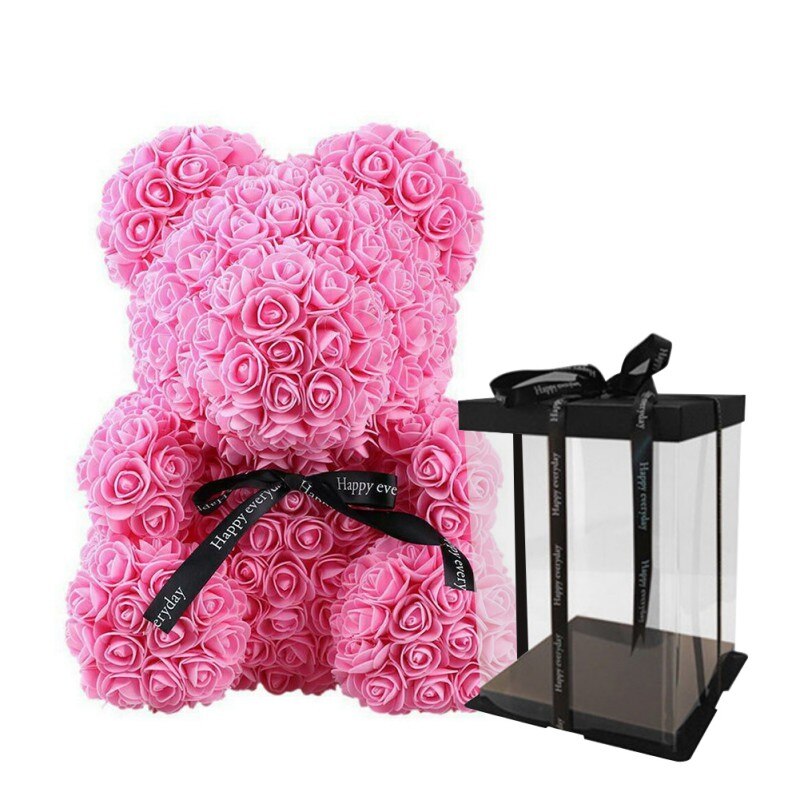 Red Rose Teddy Bear - foxberryparkproducts