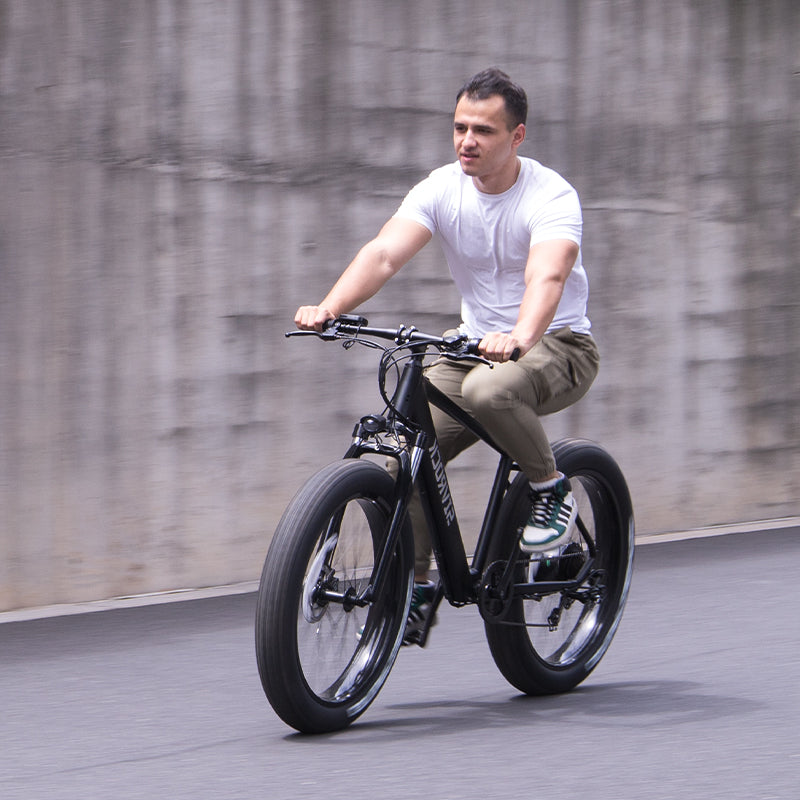 Sivrock Electric Bike 26'' Fat Tire 1000W Motor 48V 15Ah Large Battery Mountain E-Bike Shimano 7-Speed Bicycle - foxberryparkproducts