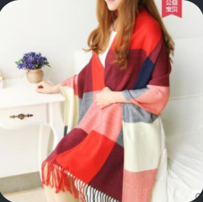 Lovely Autumn and Winter Long Scarf - foxberryparkproducts