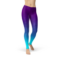 Avery Deep Sea Triangles Leggings - foxberryparkproducts