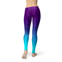 Load image into Gallery viewer, Avery Deep Sea Triangles Leggings - foxberryparkproducts
