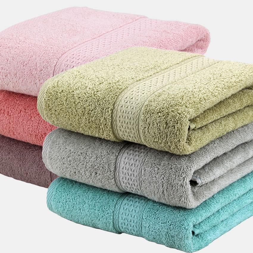 Pure Cotton Super Absorbent Large Towel Bath Towel 70*140 T - foxberryparkproducts