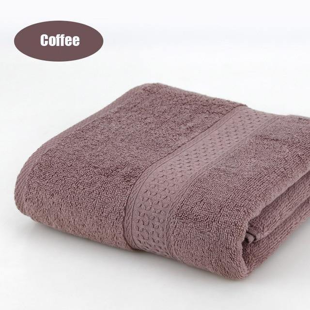 Pure Cotton Super Absorbent Large Towel Bath Towel 70*140 T - foxberryparkproducts
