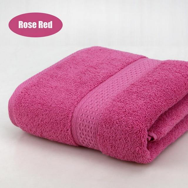 Pure Cotton Super Absorbent Large Towel Bath Towel 70*140 T - foxberryparkproducts