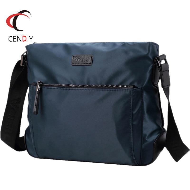 Waterproof Shoulder Bag Men Vintage Large Capacity - foxberryparkproducts
