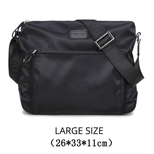Waterproof Shoulder Bag Men Vintage Large Capacity - foxberryparkproducts