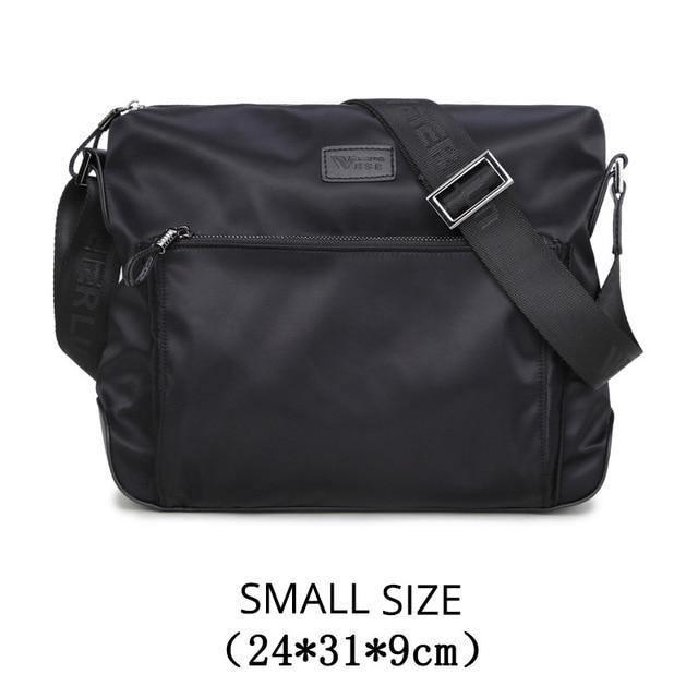 Waterproof Shoulder Bag Men Vintage Large Capacity - foxberryparkproducts