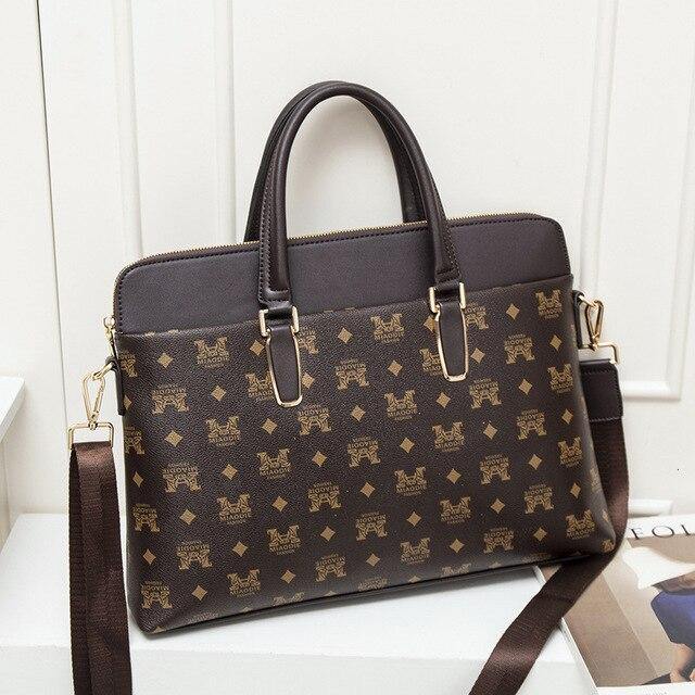 Classy Women's Leather  Laptop Briefcase - foxberryparkproducts