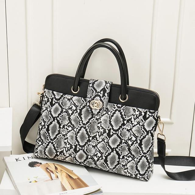 Classy Women's Leather  Laptop Briefcase - foxberryparkproducts