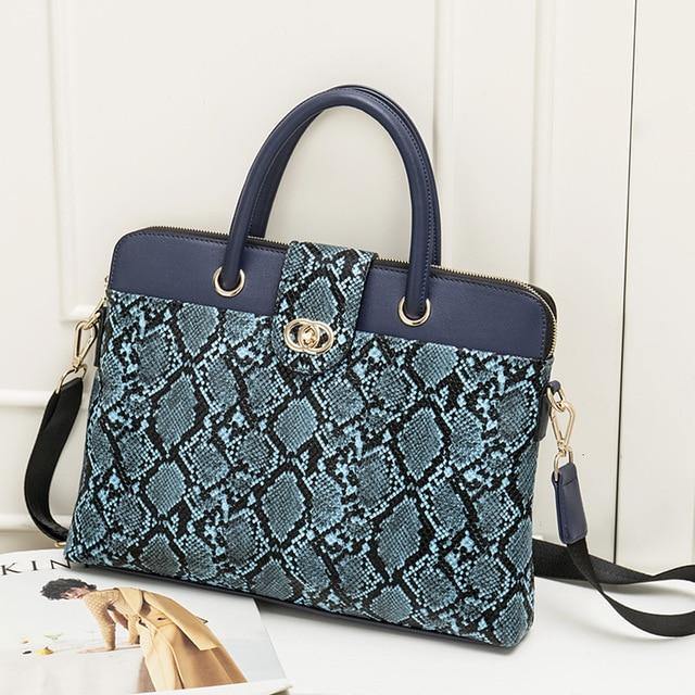 Classy Women's Leather  Laptop Briefcase - foxberryparkproducts