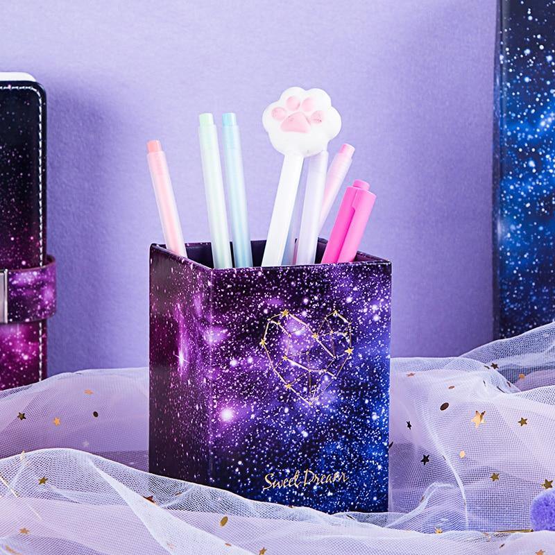 Cute Desktop Pen Holder Mini Star - foxberryparkproducts