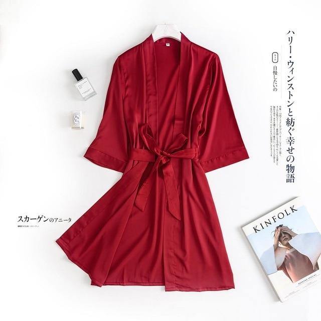 Jrmissli custom Personality wedding robes for bridesmaids and bride - foxberryparkproducts