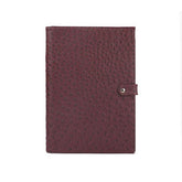 Monogrammed Note Pad Document Bag Embossed Python Pattern - foxberryparkproducts