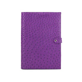 Monogrammed Note Pad Document Bag Embossed Python Pattern - foxberryparkproducts