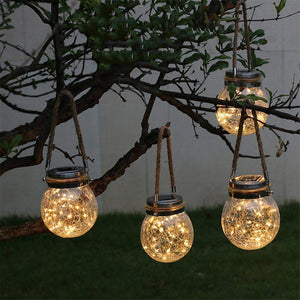LED Solar Fairy Light Powered Mason Jar Lights - foxberryparkproducts