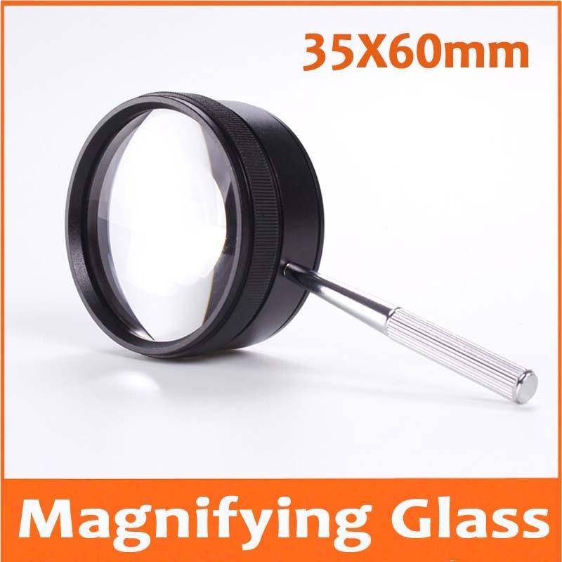 35 Tims 60mm Metal Pocket Handheld Magnifier - foxberryparkproducts
