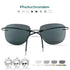Titanium Transition Aviation Sunglasses Photochromic  Rimless Eyeglasses Men - foxberryparkproducts