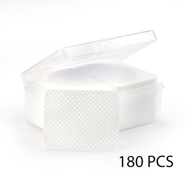 Lint-Free Nail Polish Remover Cotton Wipes - foxberryparkproducts