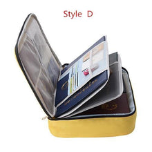 Load image into Gallery viewer, Document Bag Large Capacity Waterproof Storage Pack - foxberryparkproducts
