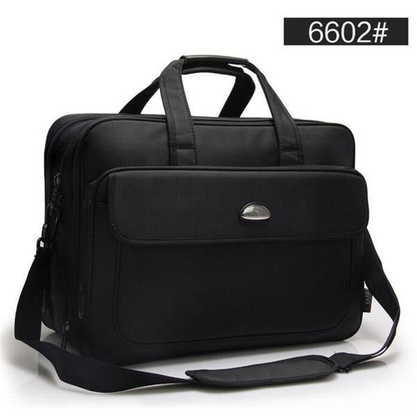 Large Capacity Men 17 Inches Briefcases Waterproof Briefcase - foxberryparkproducts