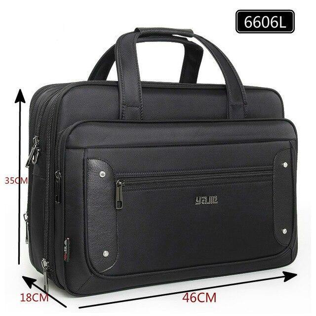 Large Capacity Men 17 Inches Briefcases Waterproof Briefcase - foxberryparkproducts