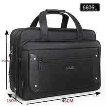 Load image into Gallery viewer, Large Capacity Men 17 Inches Briefcases Waterproof Briefcase - foxberryparkproducts
