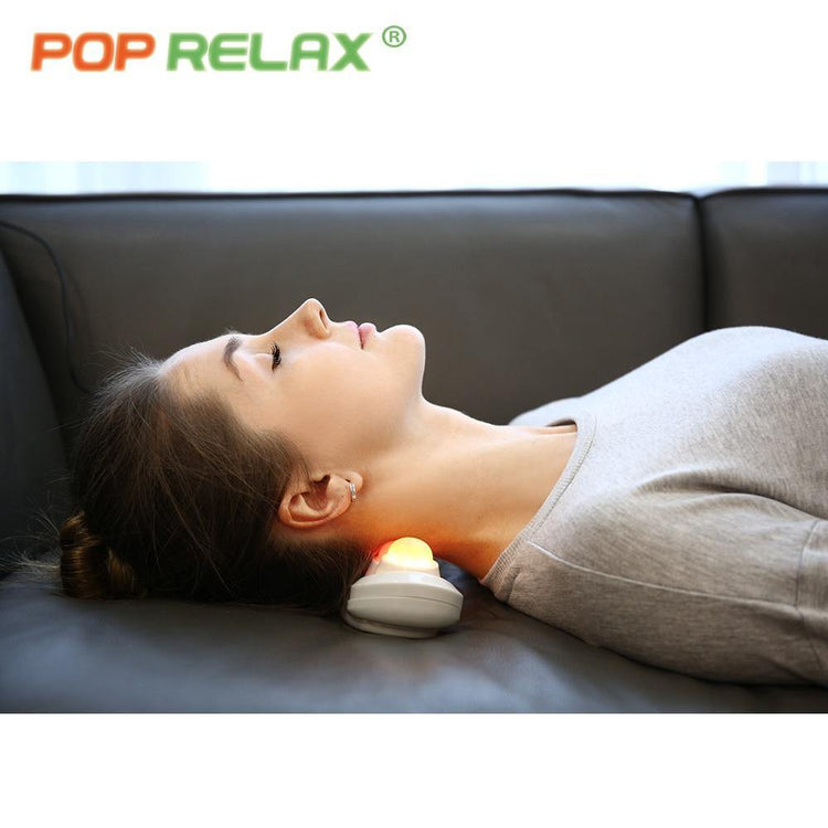 POP RELAX health care 5 balls jade roller massager body rolling massage thermal heating Korea ceragem handheld projector heater - foxberryparkproducts