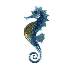 Load image into Gallery viewer, Home Decor Metal Seahorse - foxberryparkproducts
