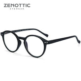 ZENOTTIC Round Frame Reading Glasses For Men Women Computer Optical Eyeglasses Hyperopia Anti Blue Light Reading Glasses Eyewear - foxberryparkproducts