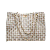 Gifts for Her  Handbag Famous Brand Luxury Quality Large Capacity Crossbody  Canvas Knitting  ID A212 - 2102 - foxberryparkproducts