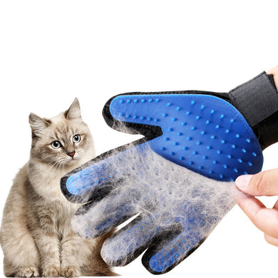 Silicone Pet Grooming Glove For Cats hair Brush Comb Cleaning Deshedding Pets - foxberryparkproducts