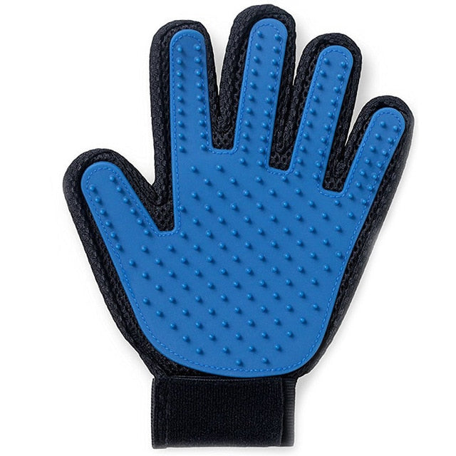 Silicone Pet Grooming Glove For Cats hair Brush Comb Cleaning Deshedding Pets - foxberryparkproducts