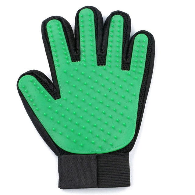 Silicone Pet Grooming Glove For Cats hair Brush Comb Cleaning Deshedding Pets - foxberryparkproducts