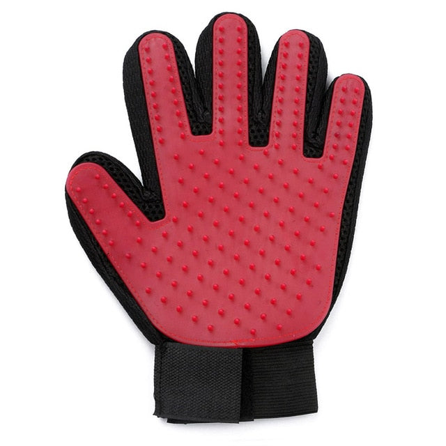 Silicone Pet Grooming Glove For Cats hair Brush Comb Cleaning Deshedding Pets - foxberryparkproducts