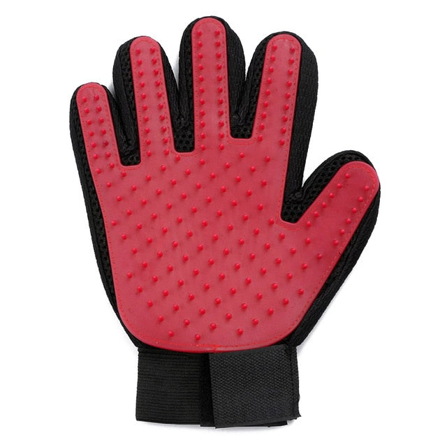 Silicone Pet Grooming Glove For Cats hair Brush Comb Cleaning Deshedding Pets - foxberryparkproducts