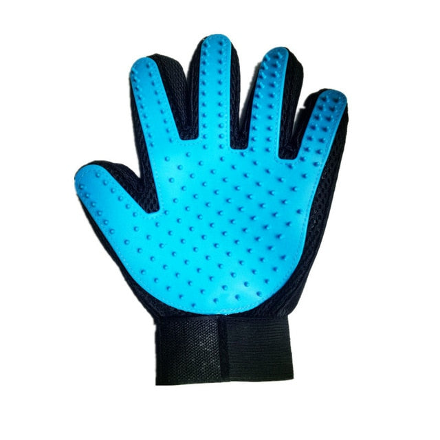 Silicone Pet Grooming Glove For Cats hair Brush Comb Cleaning Deshedding Pets - foxberryparkproducts