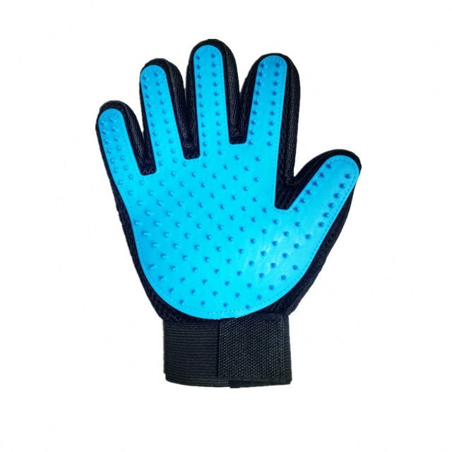 Silicone Pet Grooming Glove For Cats hair Brush Comb Cleaning Deshedding Pets - foxberryparkproducts