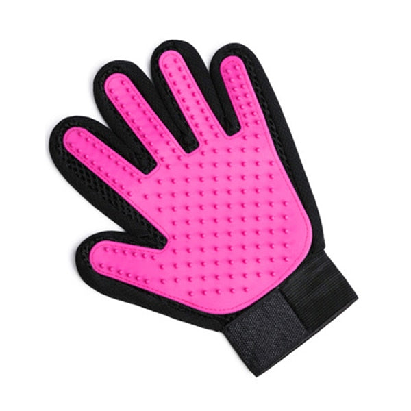 Silicone Pet Grooming Glove For Cats hair Brush Comb Cleaning Deshedding Pets - foxberryparkproducts