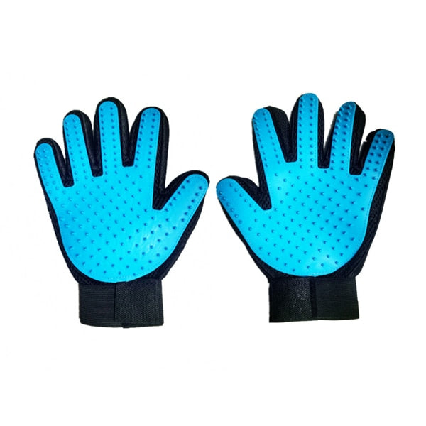 Silicone Pet Grooming Glove For Cats hair Brush Comb Cleaning Deshedding Pets - foxberryparkproducts