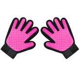 Silicone Pet Grooming Glove For Cats hair Brush Comb Cleaning Deshedding Pets - foxberryparkproducts