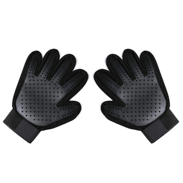 Silicone Pet Grooming Glove For Cats hair Brush Comb Cleaning Deshedding Pets - foxberryparkproducts