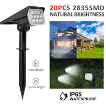 Load image into Gallery viewer, Adjustable Solar Spotlight - foxberryparkproducts
