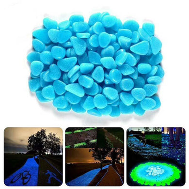 Blue Green Luminous Stones Glow in Dark - foxberryparkproducts