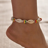 Anklet-Bracelets Bohemian Shell Heart Summer Tortoise Barefoot Girls  ID A114 - 1138 - foxberryparkproducts