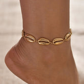 Anklet-Bracelets Bohemian Shell Heart Summer Tortoise Barefoot Girls  ID A114 - 1138 - foxberryparkproducts