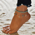 Anklet-Bracelets Bohemian Shell Heart Summer Tortoise Barefoot Girls  ID A114 - 1138 - foxberryparkproducts